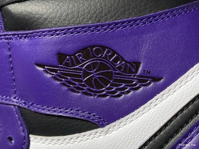 Purple Jordan 1 Court OG High Air 555088-500 0821
